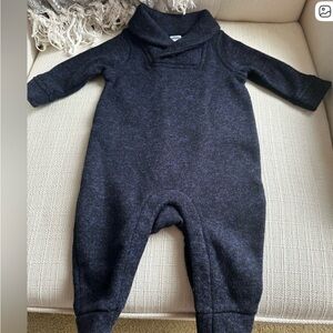 Old Navy Dark Gray Kids One Piece Footie
